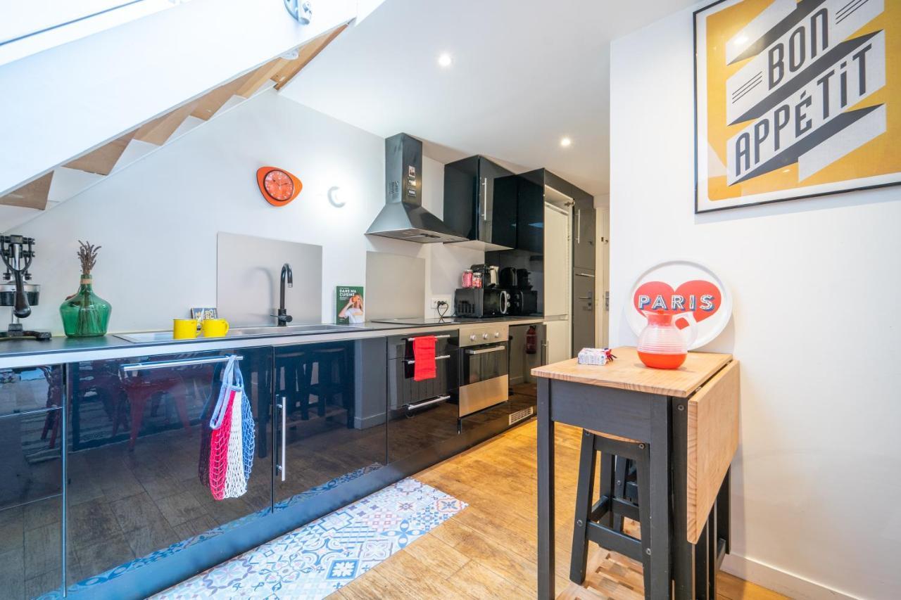 Loft Familial Au Coeur De Paris Avec Clim, Arcade Et Baby-Foot Proche Republique Et Canal St Martin Bagian luar foto