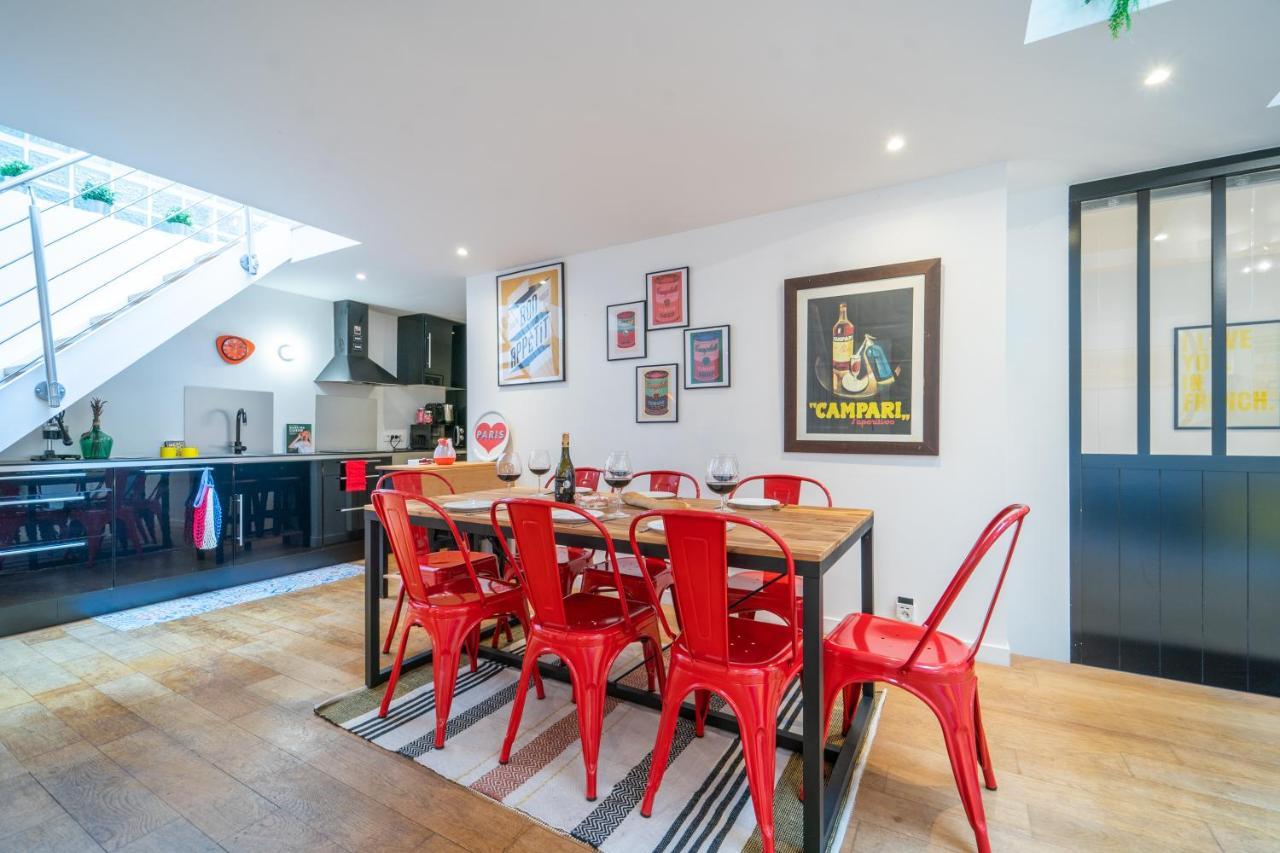 Loft Familial Au Coeur De Paris Avec Clim, Arcade Et Baby-Foot Proche Republique Et Canal St Martin Bagian luar foto