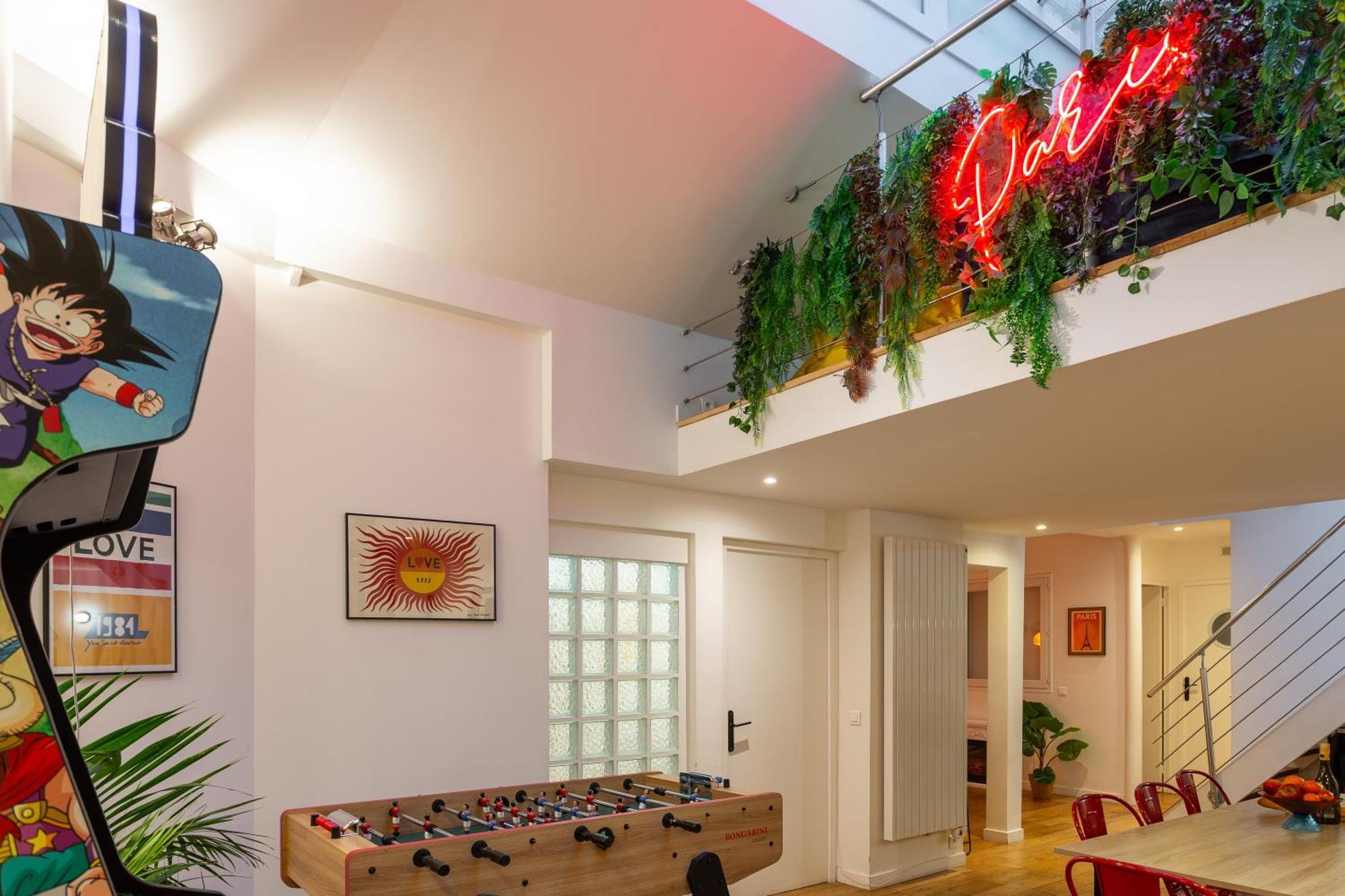 Loft Familial Au Coeur De Paris Avec Clim, Arcade Et Baby-Foot Proche Republique Et Canal St Martin Bagian luar foto
