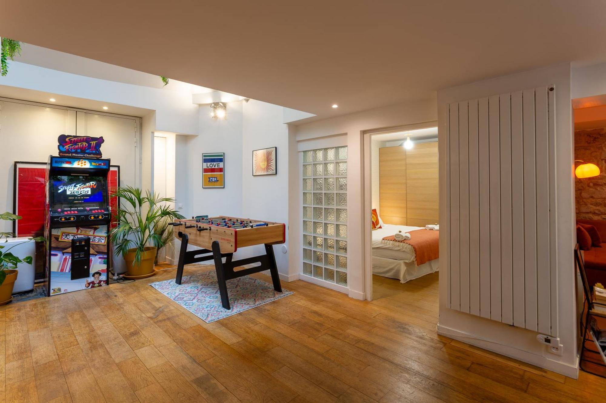 Loft Familial Au Coeur De Paris Avec Clim, Arcade Et Baby-Foot Proche Republique Et Canal St Martin Bagian luar foto